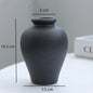 BABBO| Minimalist Small White Vase