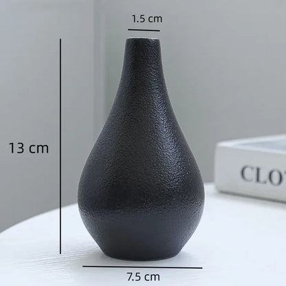 BABBO| Minimalist Small White Vase