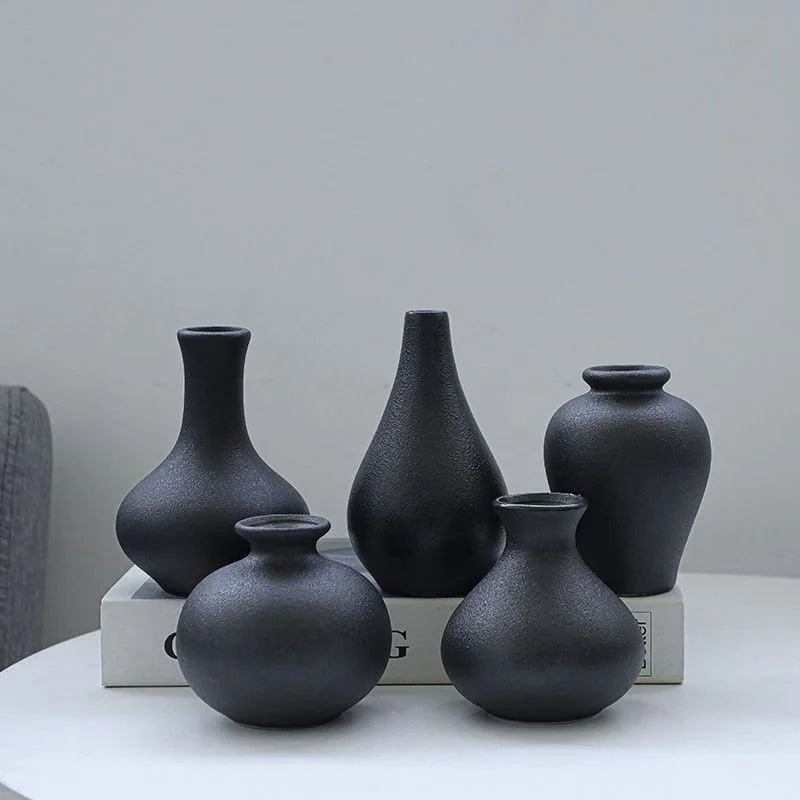 BABBO| Minimalist Small White Vase