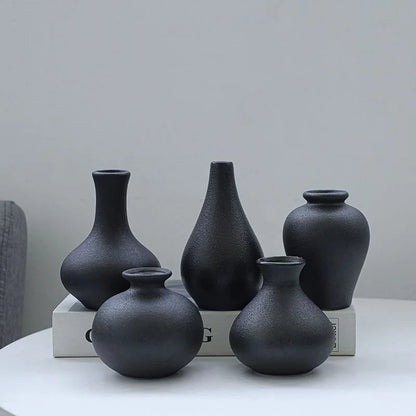 BABBO| Minimalist Small White Vase