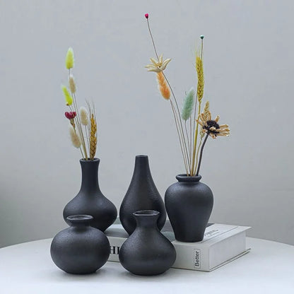 BABBO| Minimalist Small White Vase