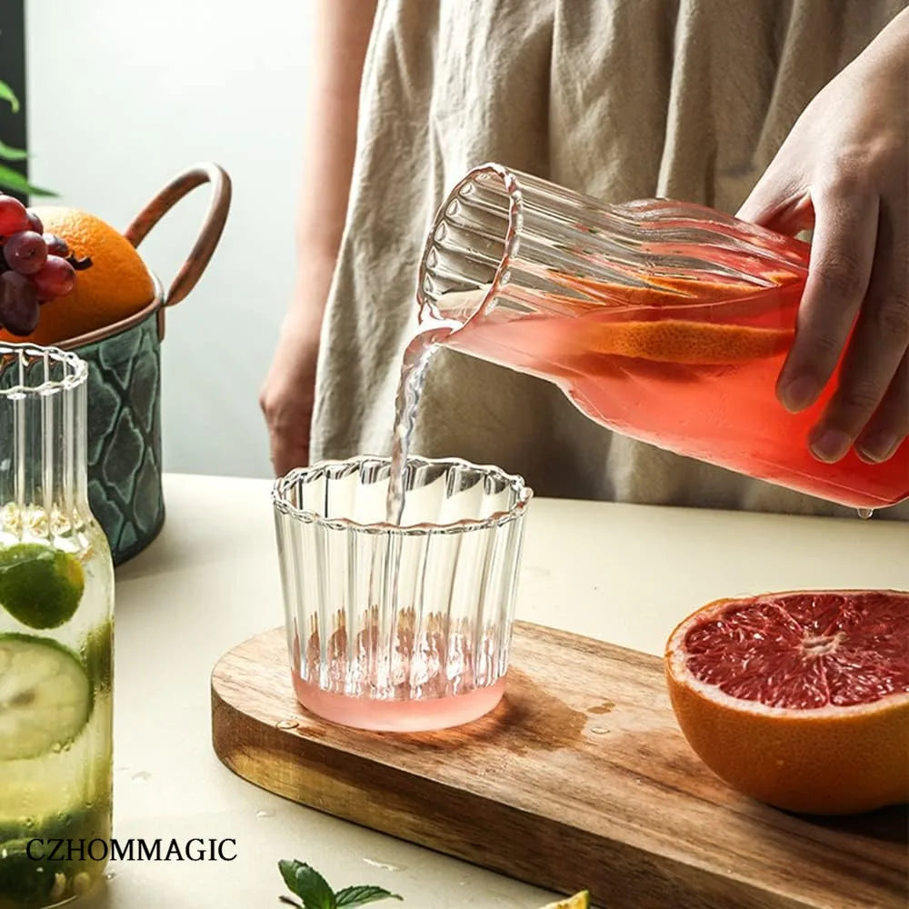 MUN| Bedside Water Carafe and Glass Cup Set