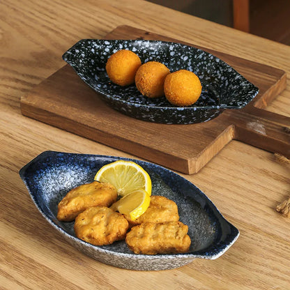 ÈLLO| Japanese Style Ceramic Snack Plate