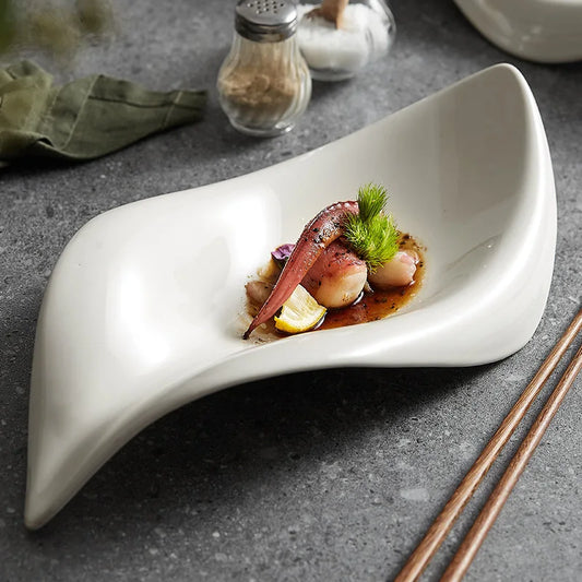 STIGM| Leafy Ceramic Plate