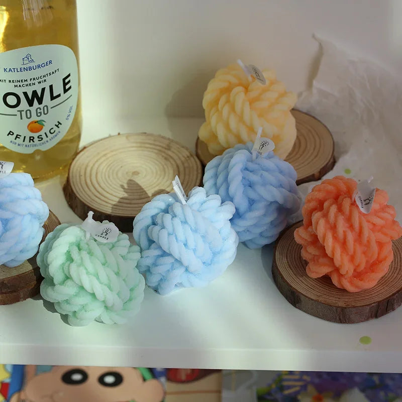 JUMMIE| Wool Ball Aromatic Candle