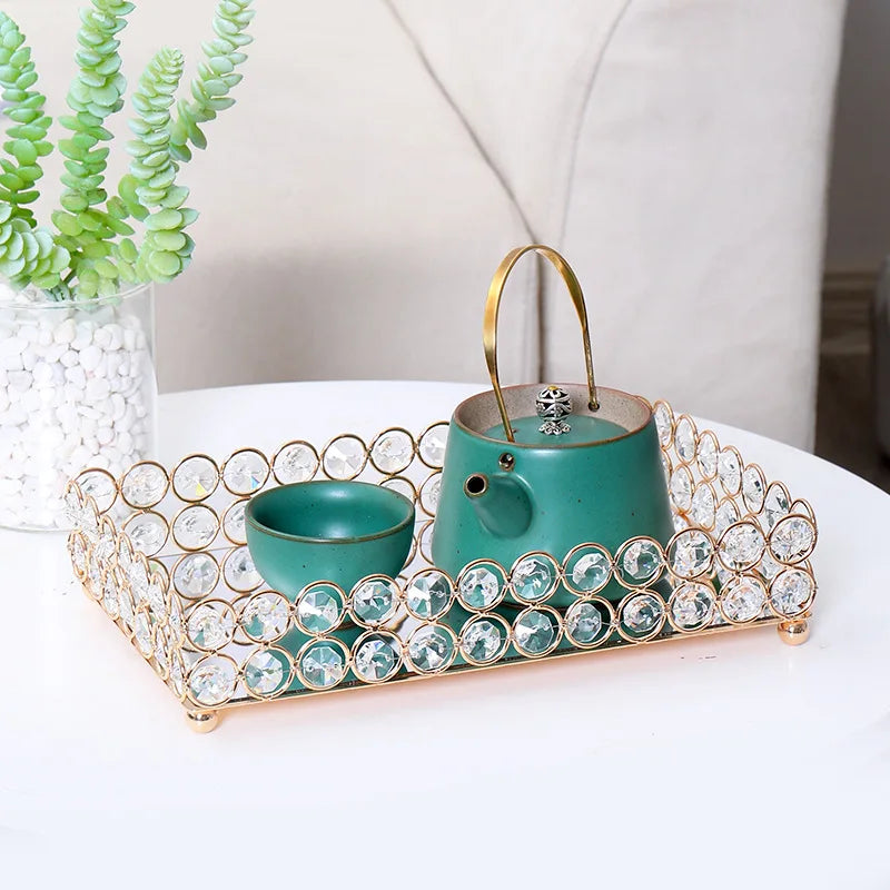 BRILLE| Decorative Crystal Tray