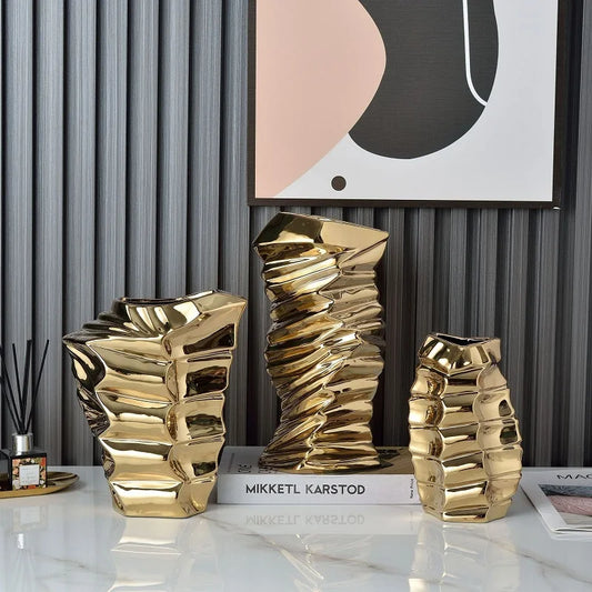 JHSDR| European Style Modern Ceramic Vase