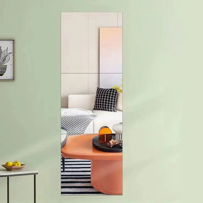 MEIDE| 4pcs Acrylic Mirror Wall Stickers