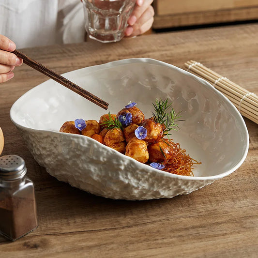 STIGM| Rock shell ceramic Bowl