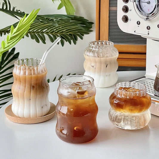 INGRID| Transparent Glass Coffee Mug