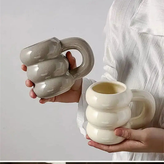 LYMAS| Cute Thicken Ceramic Mug