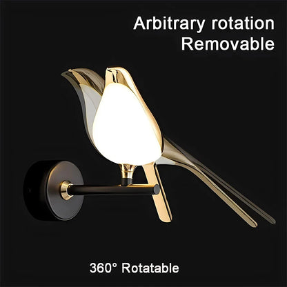 ANGELA| Bird Shaped LED Wall Lamp