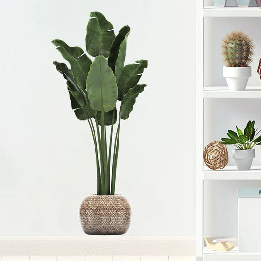 EARTHIE| Waterproof Self-adhesive Green Plant Potted Wall Sticker