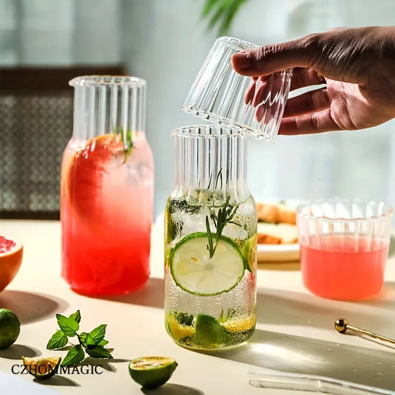 MUN| Bedside Water Carafe and Glass Cup Set