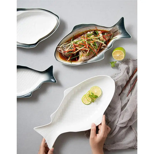 KANCUN| Ceramic Fish Plate