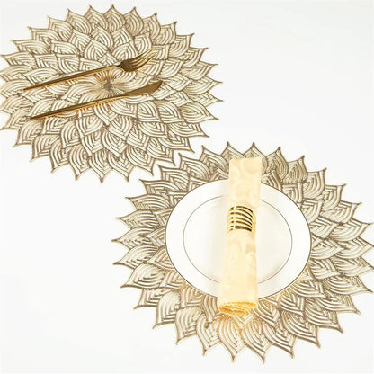 DWAS| Gold Hollow Dining Mat