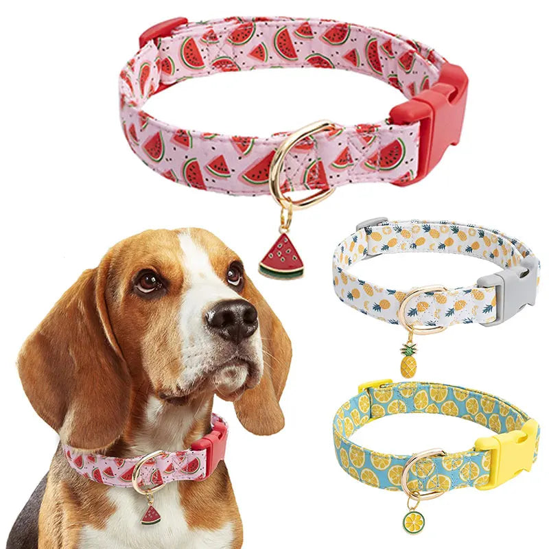 Fruit-Themed Pet Collar