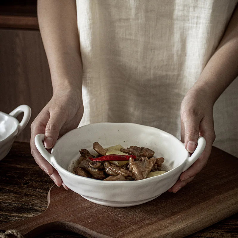 STIGM| Two EarS Ceramic Bowl