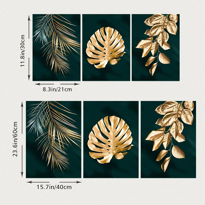 ABBO| 3PCS Modern Canvas Painting