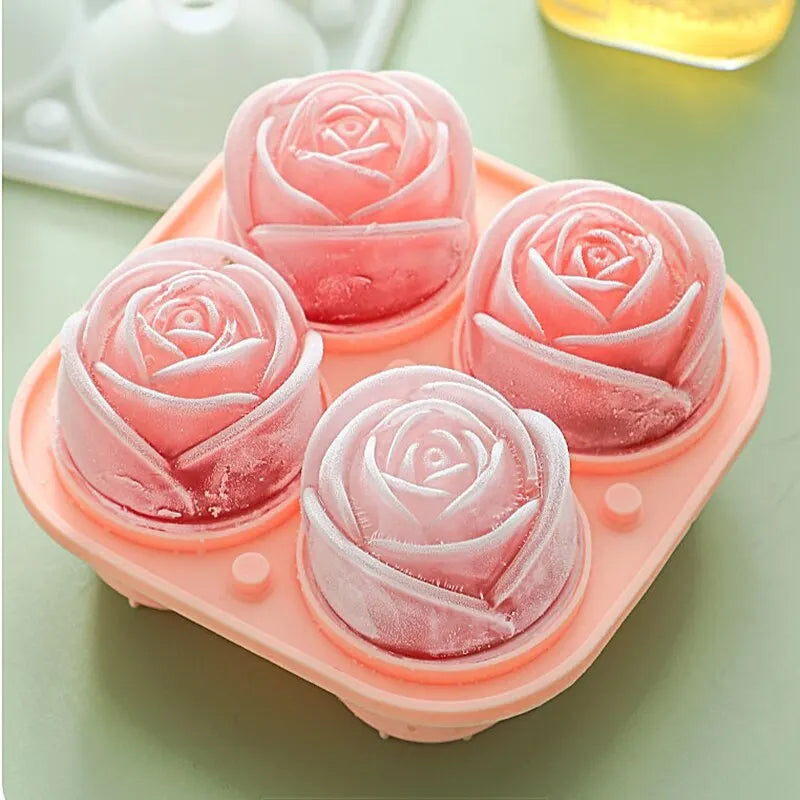 BOFYI 3D Rose Ice Molds