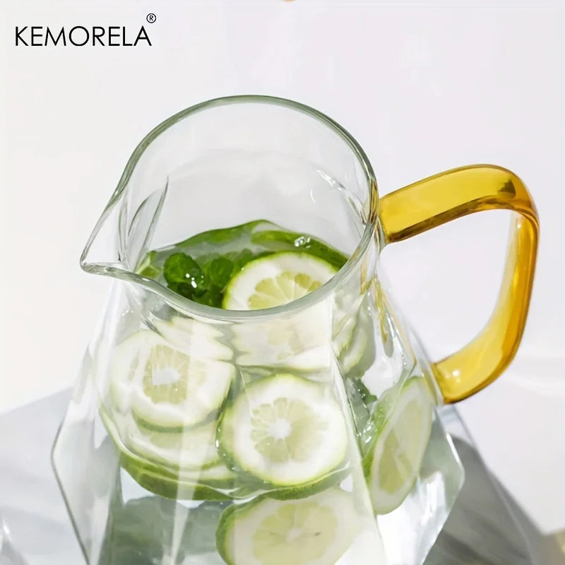 LILOU| Diamond Shaped Glass Jar