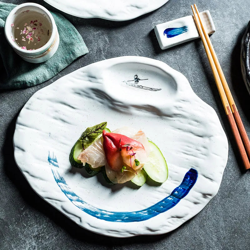 ÈLLO| Ceramic Sushi Plate