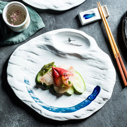 ÈLLO| Ceramic Sushi Plate