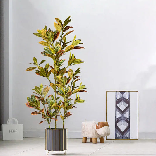 KORNU| Artificial Tropical Rubber Plant