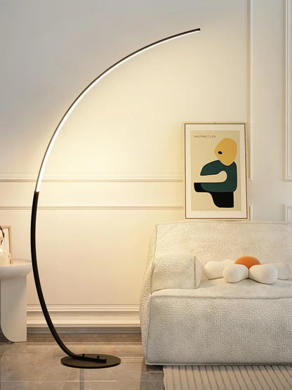 SANDYH| LED Arc Floor Lamp
