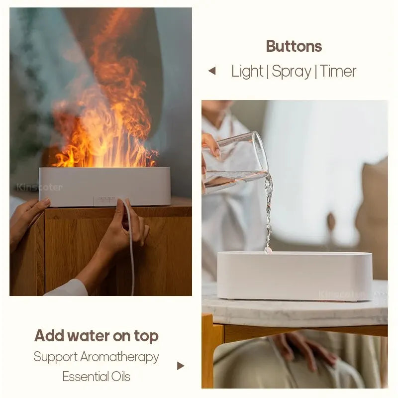 ZYCONE| Flame Aroma Diffuser