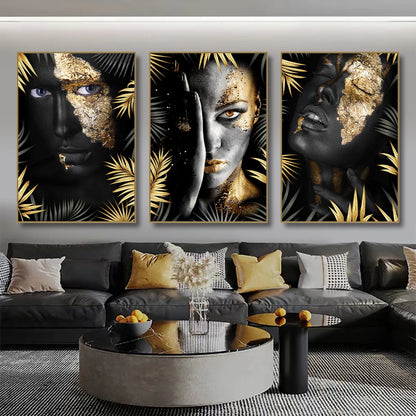GOLDENN| Women Portrait Canvas Painting
