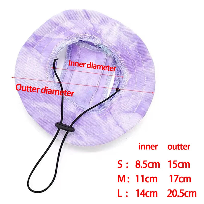Breathable Cotton Pet Fisherman Hat