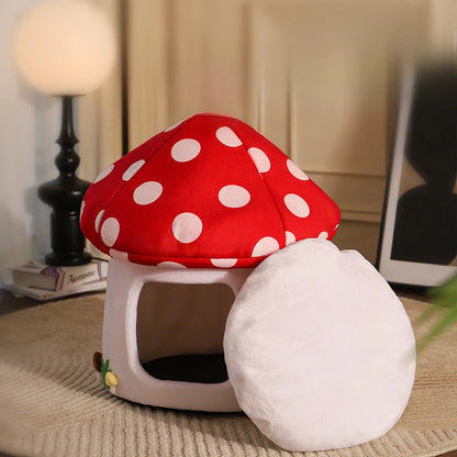 Mushroom Cat Bed