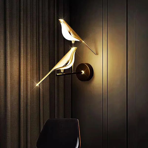ANGELA| Bird Shaped LED Wall Lamp