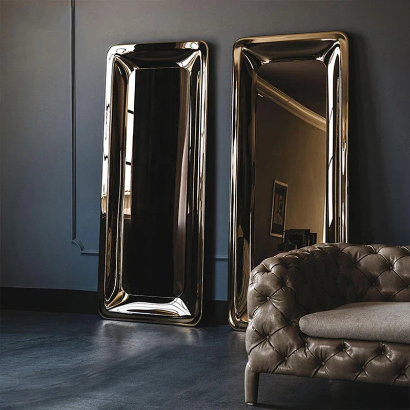 EXTAS| Metal Frame Rectangle Wall Mirror