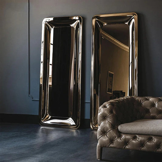 EXTAS| Metal Frame Rectangle Wall Mirror