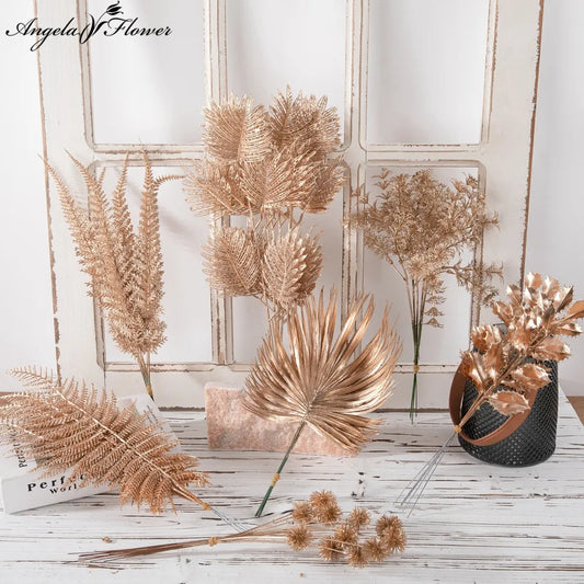 LEONY| Artificial Golden Flowers