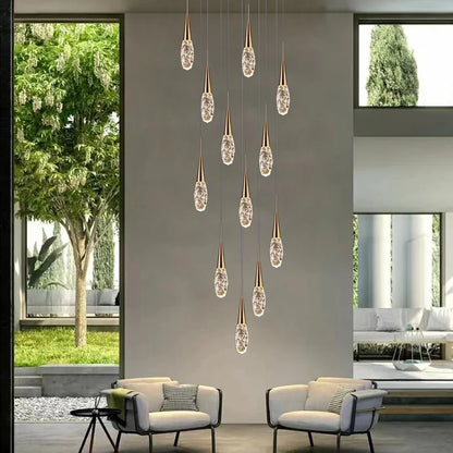 MKLB|  Crystal Chandelier