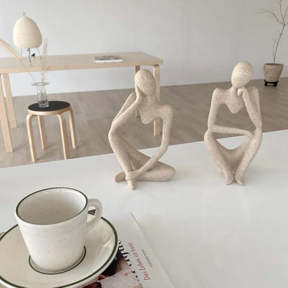 LANDL| The Thinker Abstract Statues Sculpture