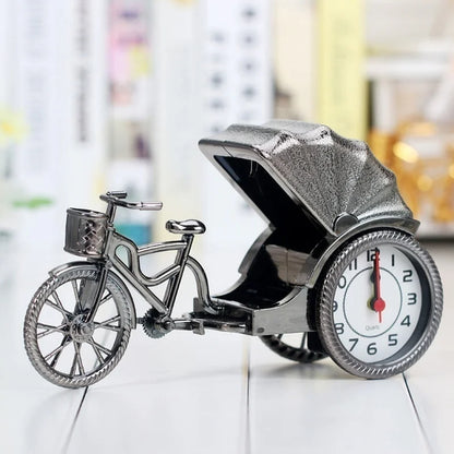 CLASSIK| Retro Decorative Rickshaw Shaped Alarm Clock