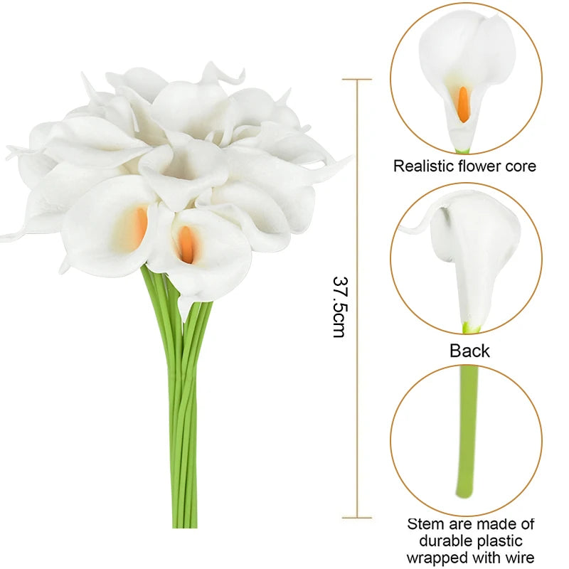 KORTIYA| Artificial Calla Lily Flower