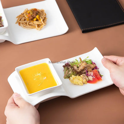 MANU| Japanese style Ceramic Square Plate