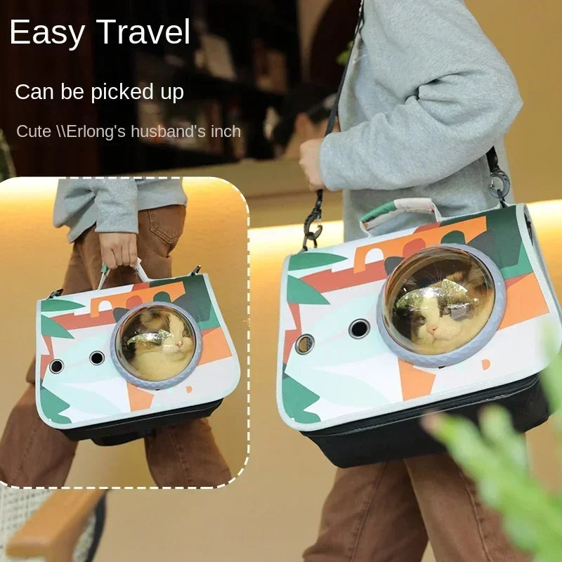 Space Capsule Cat Carrier Backpack