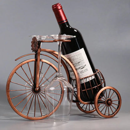 MATIN| Retro Wine&Glass Holder