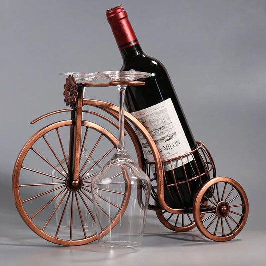 MATIN| Retro Wine&Glass Holder