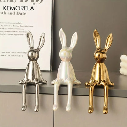 MELDON| Ceramic Sitting Rabbit Ornament