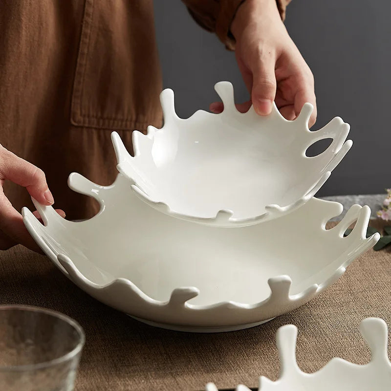STIGM| Creative Coral Shaped Ceramic Plate