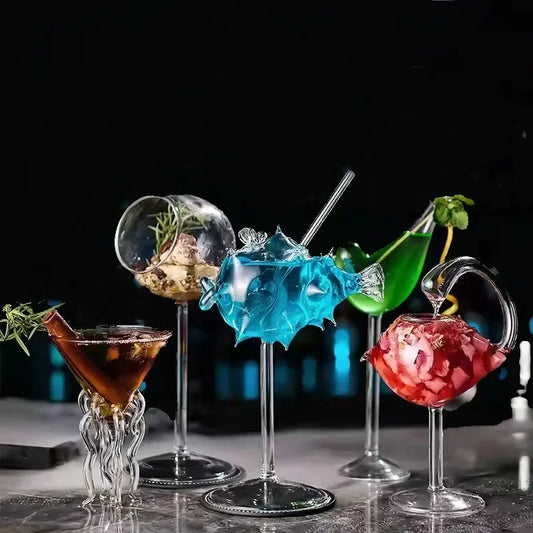 MUN| Fish Shaped Cocktail Glass