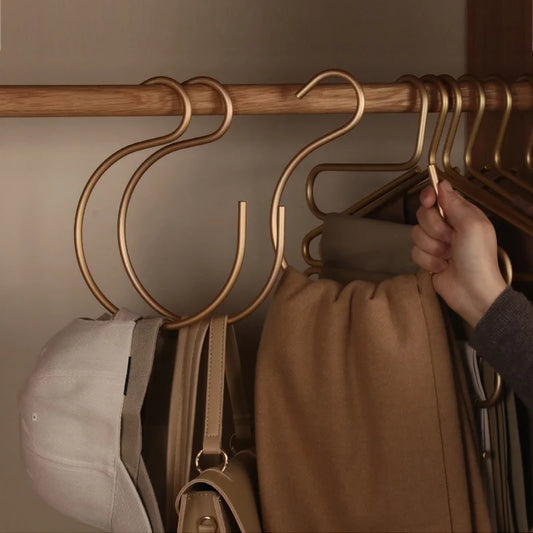 JANVI| 5pcs S-Shape Clothes Hooks