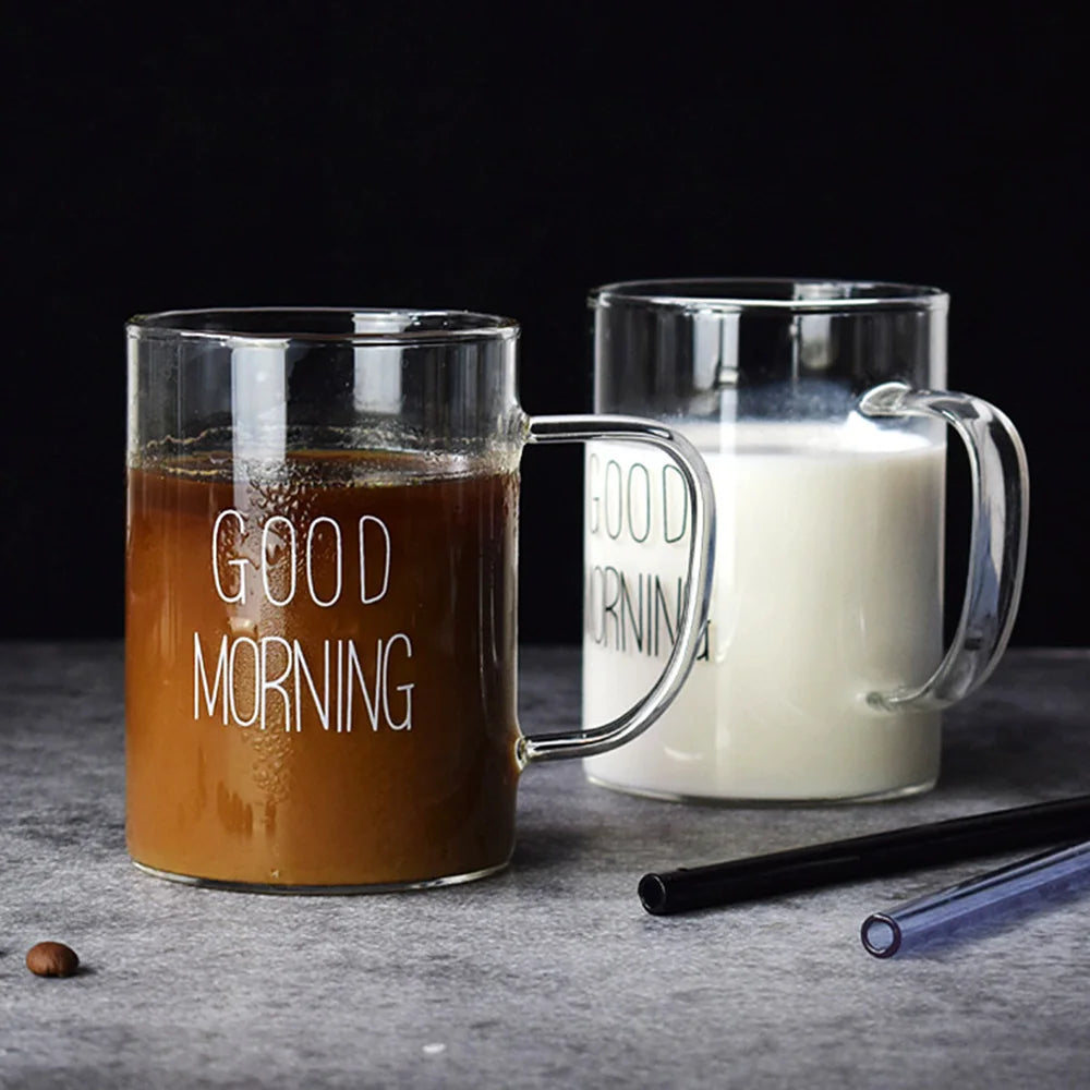 MAGNUM| Good Morning Glass Coffee Mug